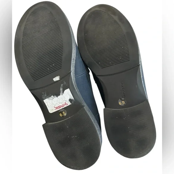 Artisan by Zigi New York Womens Black Leather Penny Loafers Classic Size 6.5 - Picture 5 of 8